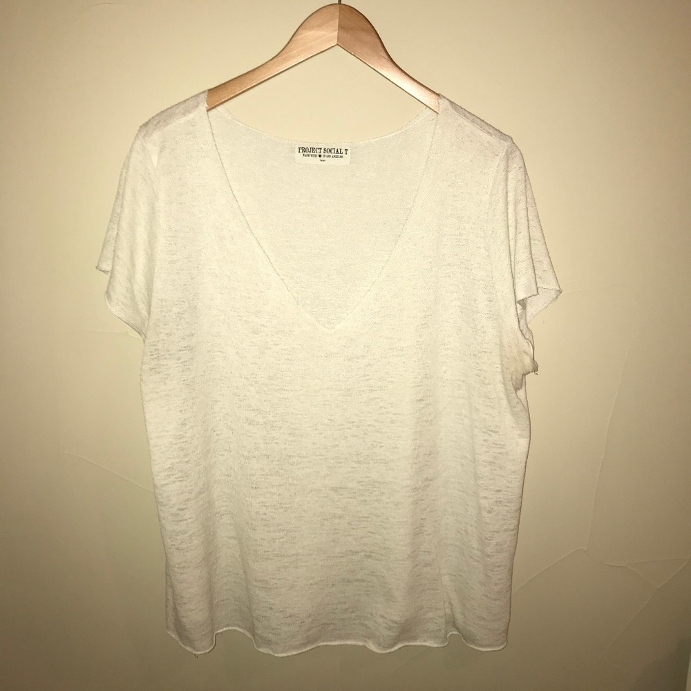 Cream T-shirt